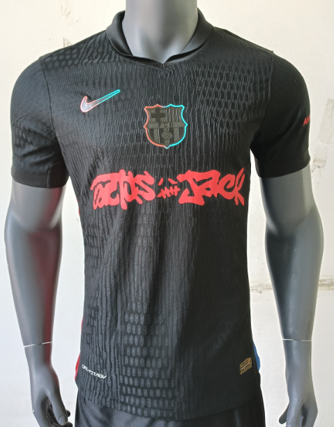 Barcelona Travis Scott Black Jersey 25-26